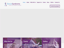 Tablet Screenshot of dancesyndrome.co.uk